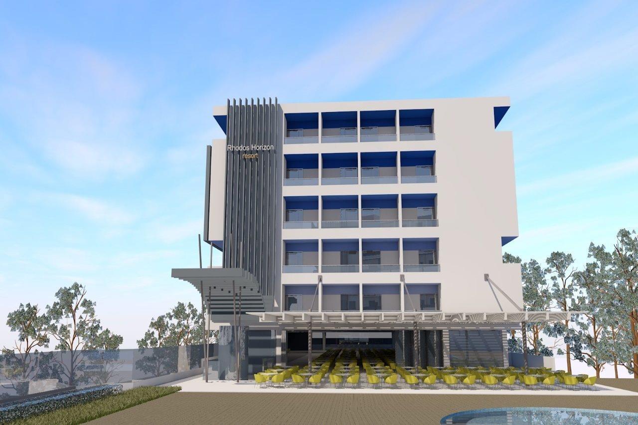 Hotel Belvedere Beach Родос Экстерьер фото